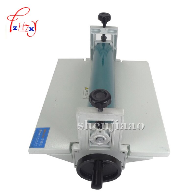 14" 350mm Manual roll laminating machines Photo Vinyl Protect Rubber Cold Laminator 1pc
