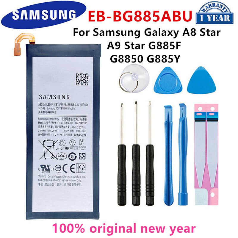 SAMSUNG original Battery For Samsung For Samsung Galaxy S21/S21 Ultra/S21Plus/S20 FE/A41/A51 5G/A70/Note 20/ Note 20 Ultra/A02S: EB-BG885ABU A9Star