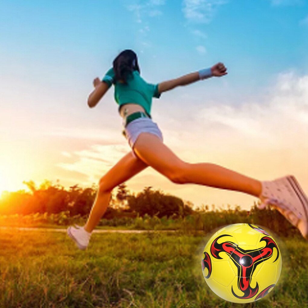 Children Students Football Middle School Ball Soccer Balls Size 5 Team Outdoor Sports Supplies Blue