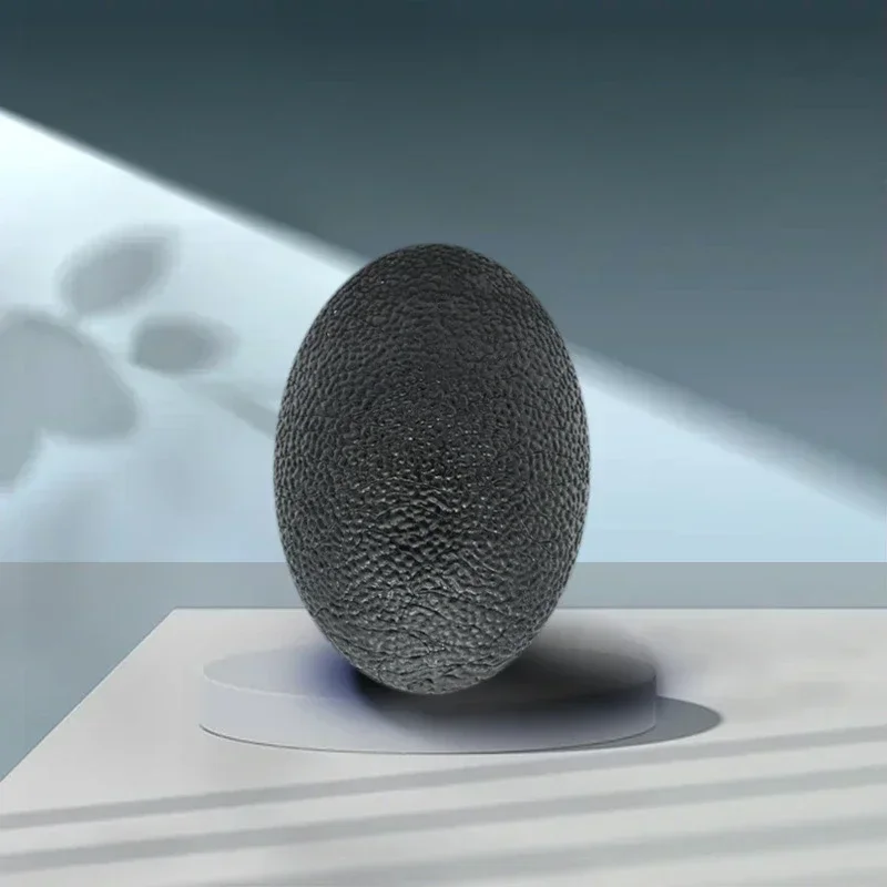 Bola de agarre de silicona para masaje de mano, equipo de ejercicio para dedos, presión de liberación, circulación sanguínea, entrenamiento de fuerza saludable: Gris