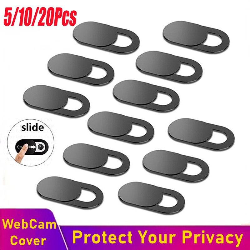 5/10/20 Pcs Webcam Cover Laptop Camera Cover Slider Mobiele Telefoon Lens Antispy Voor Ipad Pc Macbook Tablet Lenzen privacy Sticker