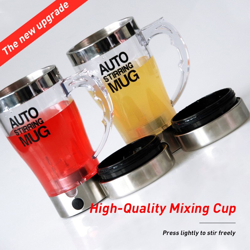 Shaker Bottles Electric Stirring Cup Shaker Bottle 350ml Electric Self Mixing Home Office Automatic Self Stirring Coffee Mug Cup