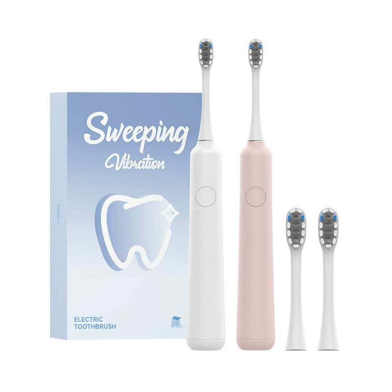 DOCOLAB Electric Toothbrush sonic vibration brush 3-gear Mode USB Charging IPX7 Waterproof Personal care appliances: Brown