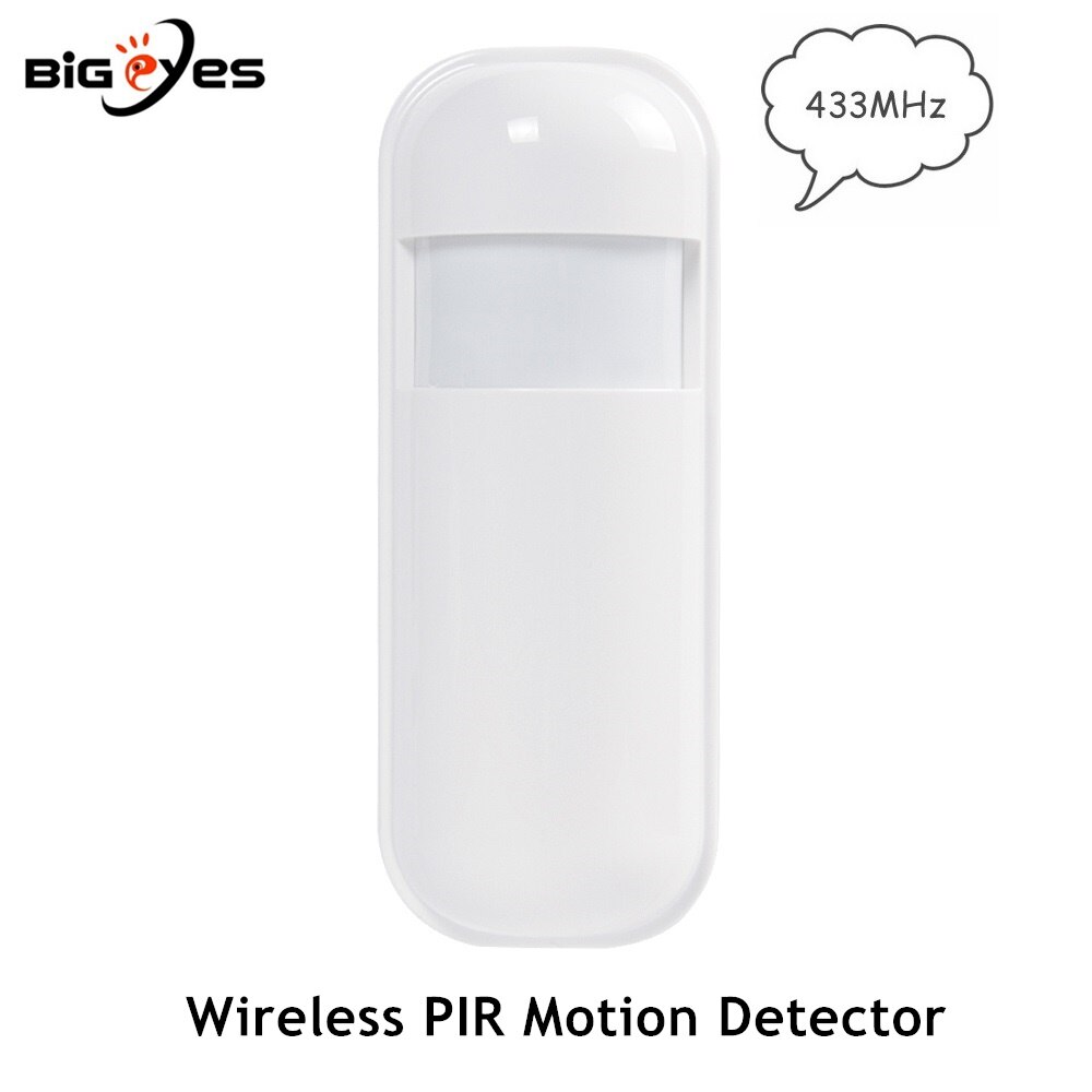 Pg106 pgst wifi gsm grrs draadloos alarmsysteem wifi inbraakbeveiliging alarm kit app-bediening voor android en ios smartphone: Pir-bewegingssensor