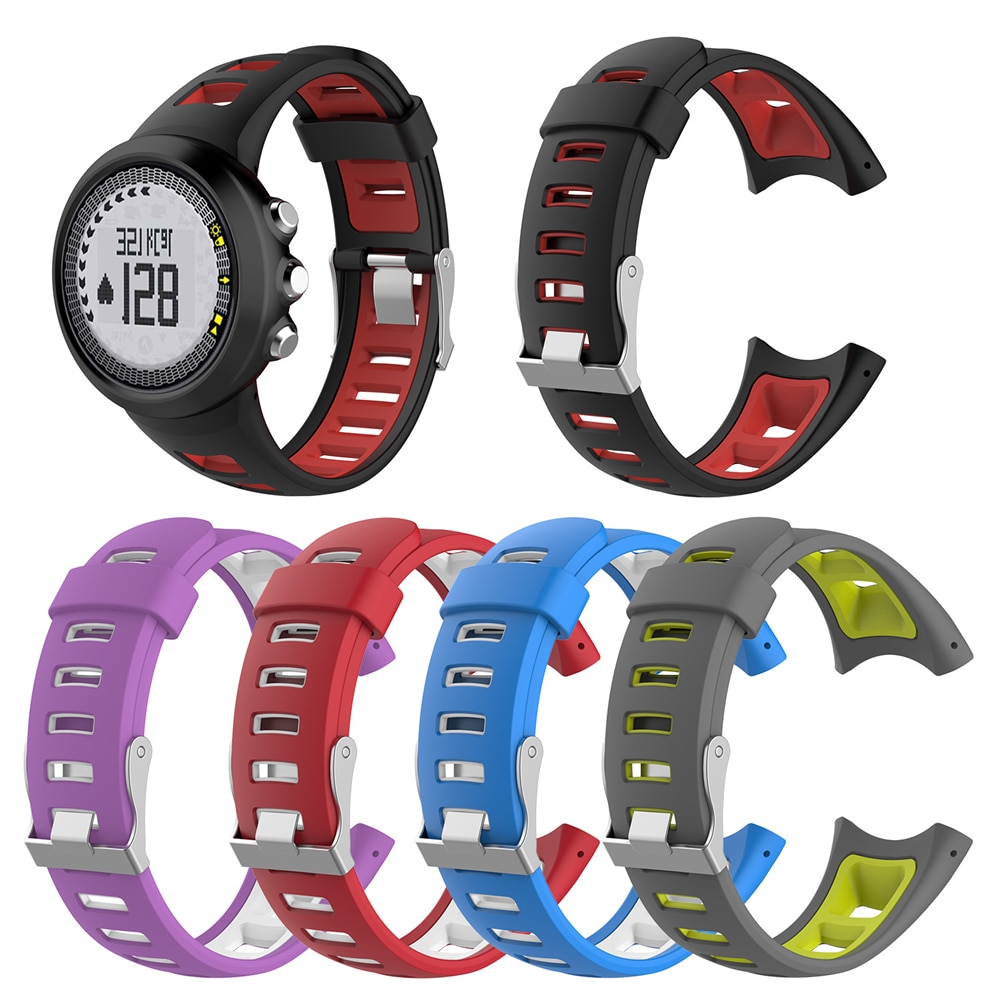 Bracelet de montre universel en Silicone pour SUUNTO Quest M1 M2 M4 M5 série M, bracelet de montre intelligente, accessoires, directe