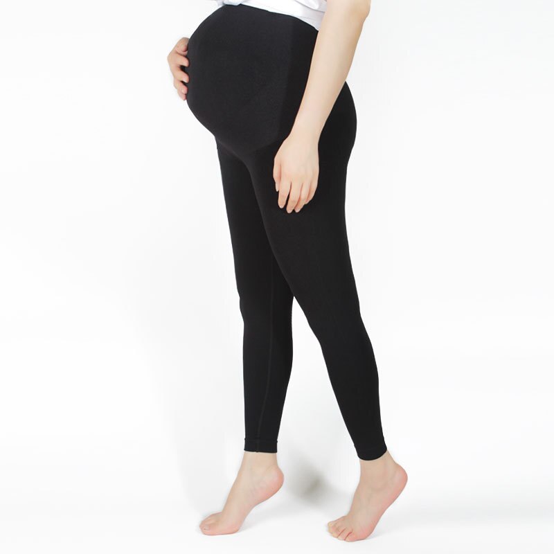 Moederschap Ondergoed Zwangerschap Kleding Winter Zwart Leggings Moederschap Panty Broek Voor Zwangere Vrouwen Booty Buik Ondersteuning: S