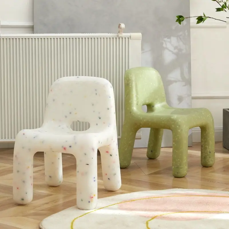 Kunststoff Stuhl Tisch Nordic Wind Umweltschutz Schuh wechsel Hocker Outdoor kleine Bank Ottomanen Wohnzimmer Möbel