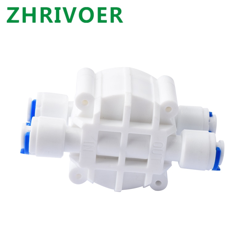 RO Straight 1/4 Inch OD Hose Quick Connection Control Fittings