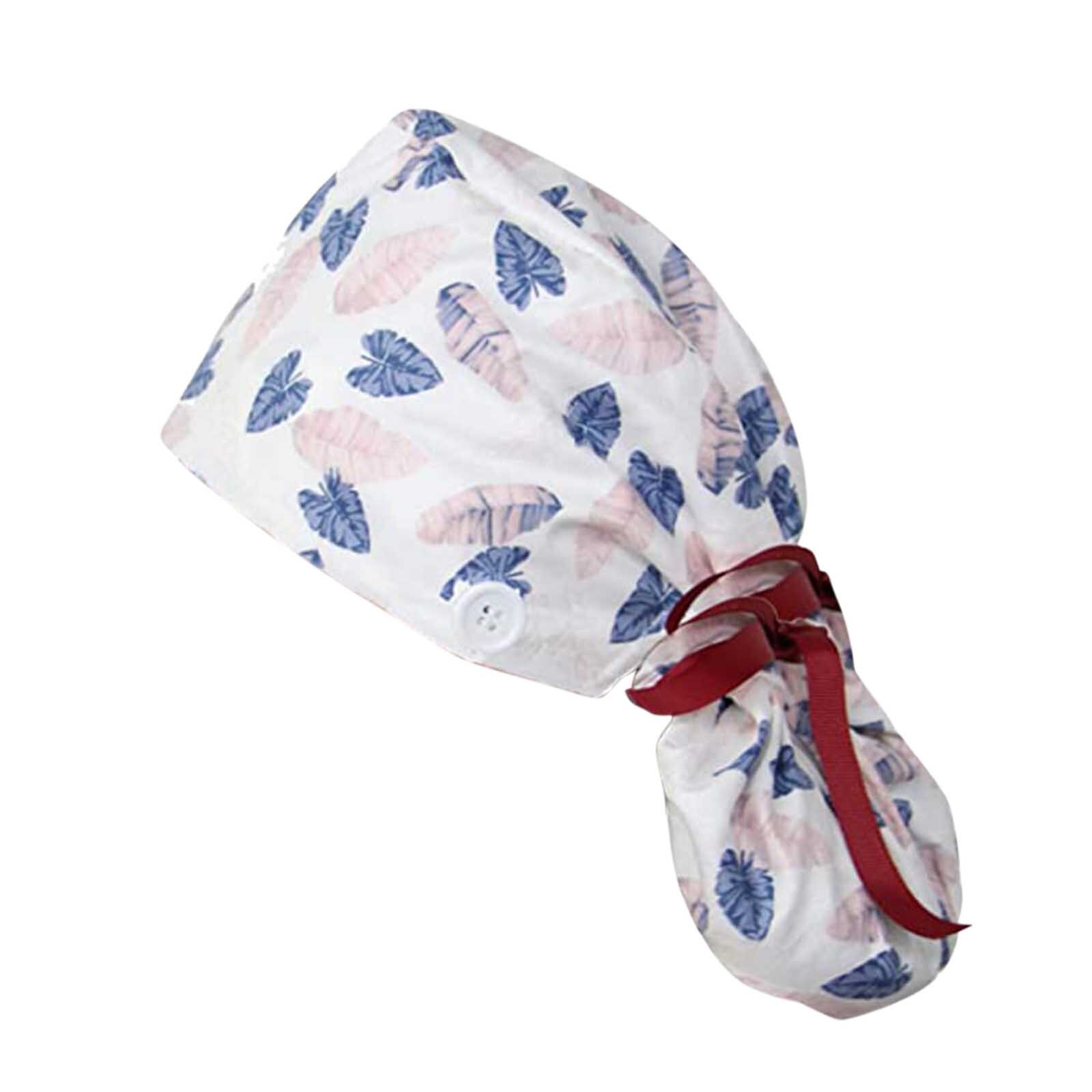 Working cap nurse accessories Solid Print Work Hat Casual Unisex Cap With uniform clinical beautician: Black