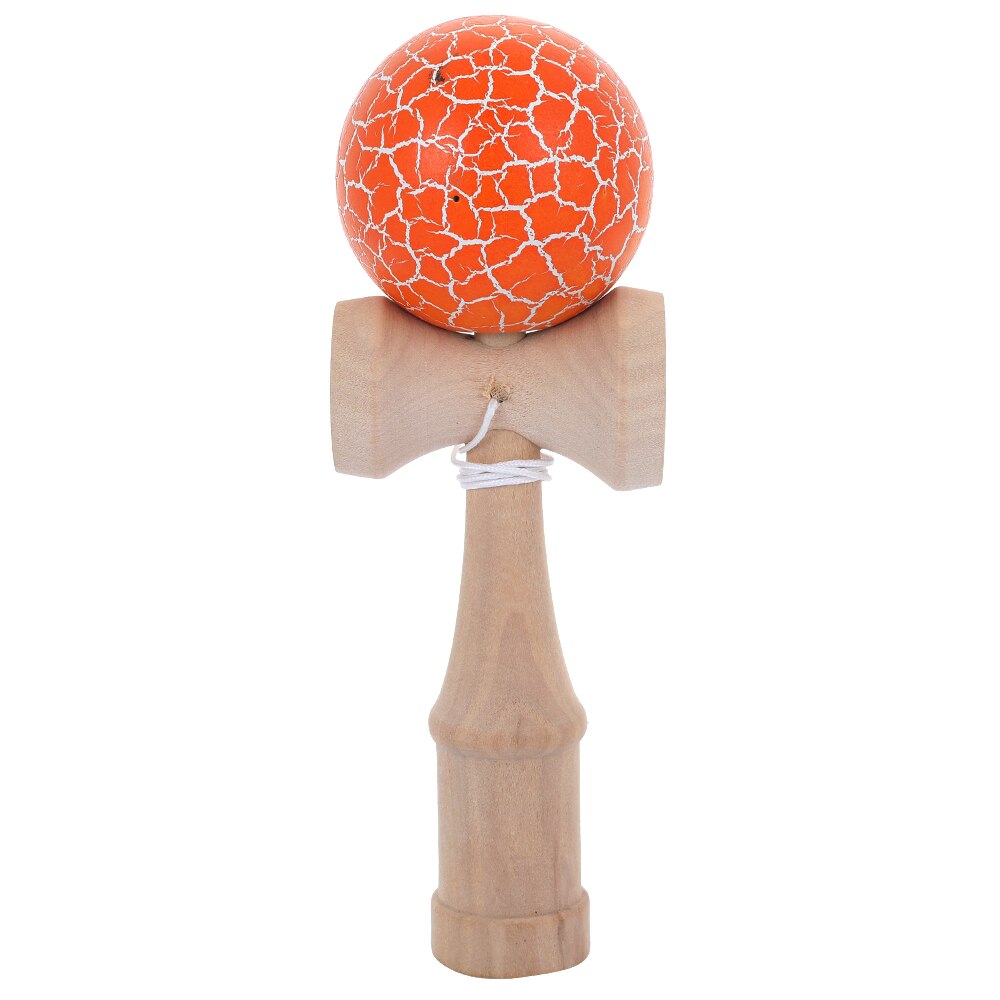 Bigger Wooden Kendama Toys Kids Adult Skillful Juggling Ball Upgrade 18CM Kendama Christmas Xmas Jouet Piłka do Zabawy: Orange