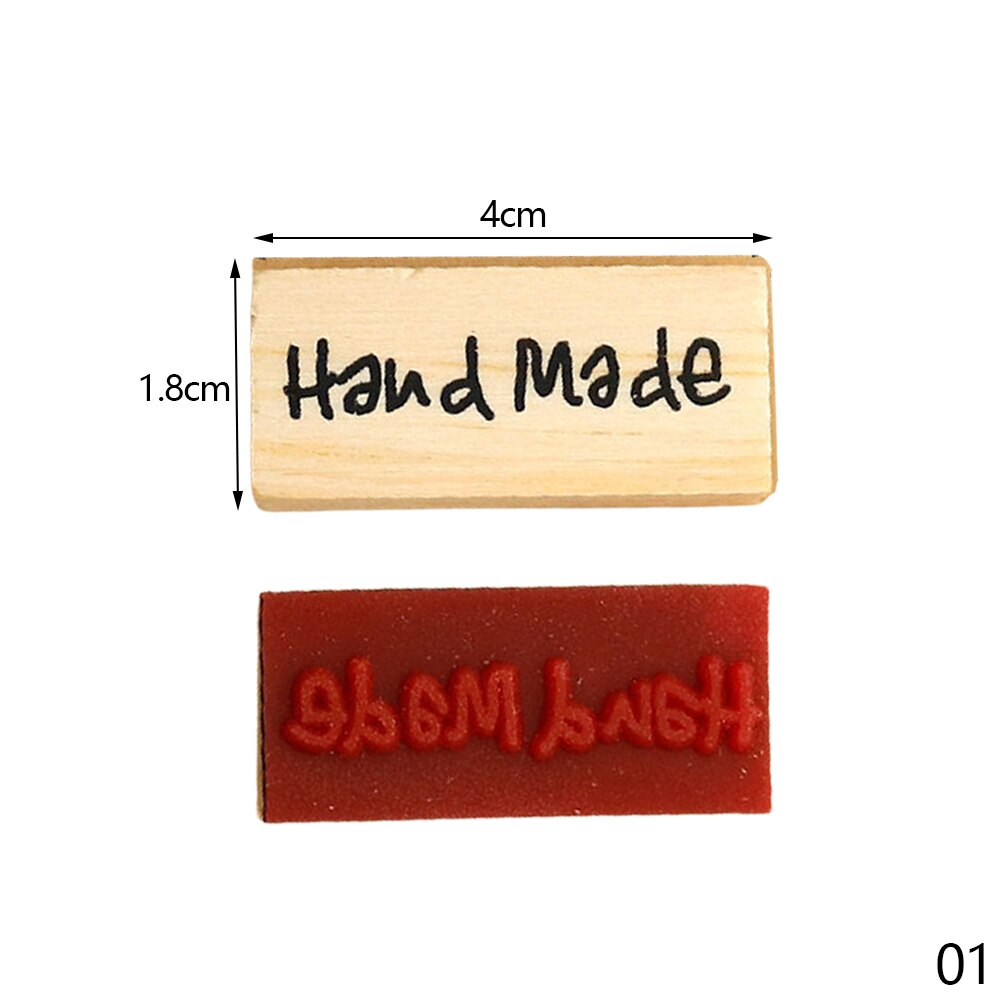 DIY Wooden Retro Vintage Month Week Planner Stamp Basic Function Series Digital Symbol Stamp Seal Stationery Office Supplies: Handmade 01