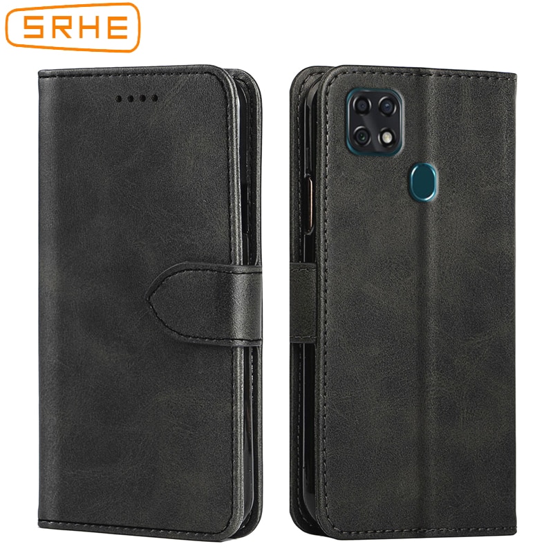 SRHE Abdeckung Für ZTE Klinge 20 Smart Fall Flip Leder Silikon Magnet Brieftasche Auf Fall Für ZTE Klinge 20 Smart V1050 Abdeckung