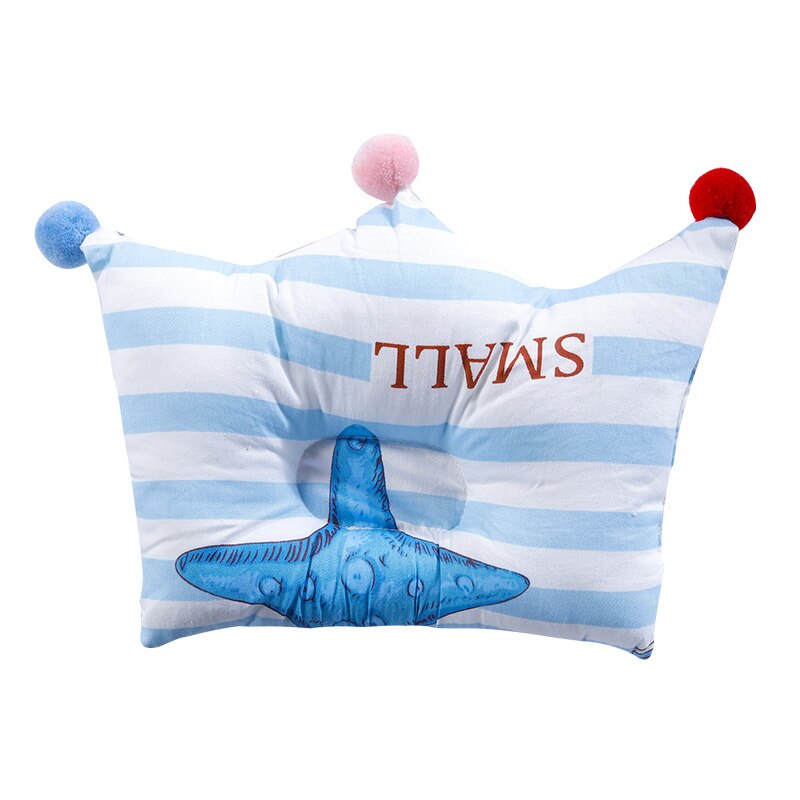 [Simfamily] Neugeborenen Baby Cartoon Kissen Crown Form Kopf Schützen Baby Bettwäsche Kissen Pad baby Kopf Unterstützung Verhindern Kissen