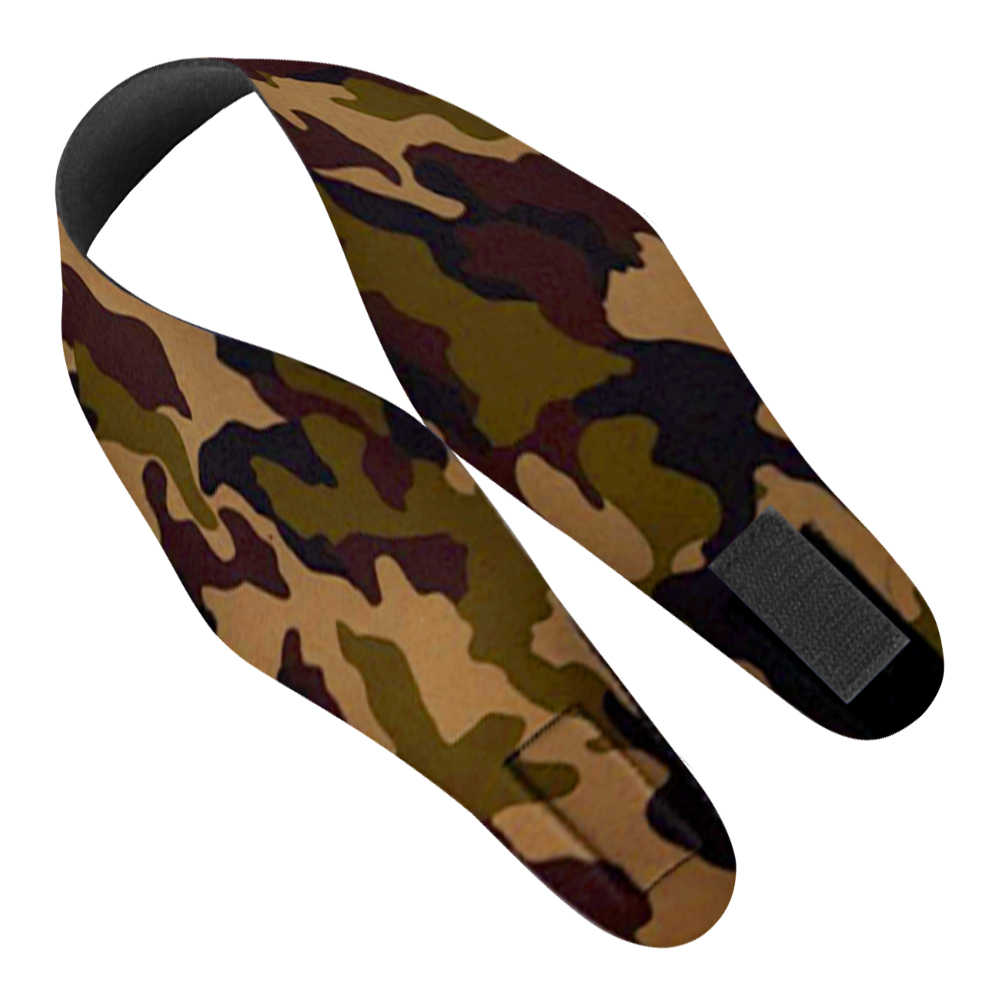 Neopren Schwimmen Stirnband Ohr Schutz Band Schweißband für Schwimmen Bade Surfen Sport Stirnband Gürtel Haar band: YELLOW / L