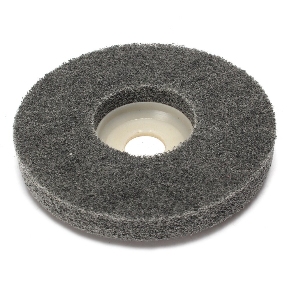 NUODUN 10 Stks 180/320 Grit Nylon Fiber Flap Disc Metalen Polijstschijf, Schurende Buffing Slijpschijven voor 4 inch Haakse Slijper, Ontbramen en Roest Verwijderen van Lassen op Complexe Oppervlakken
