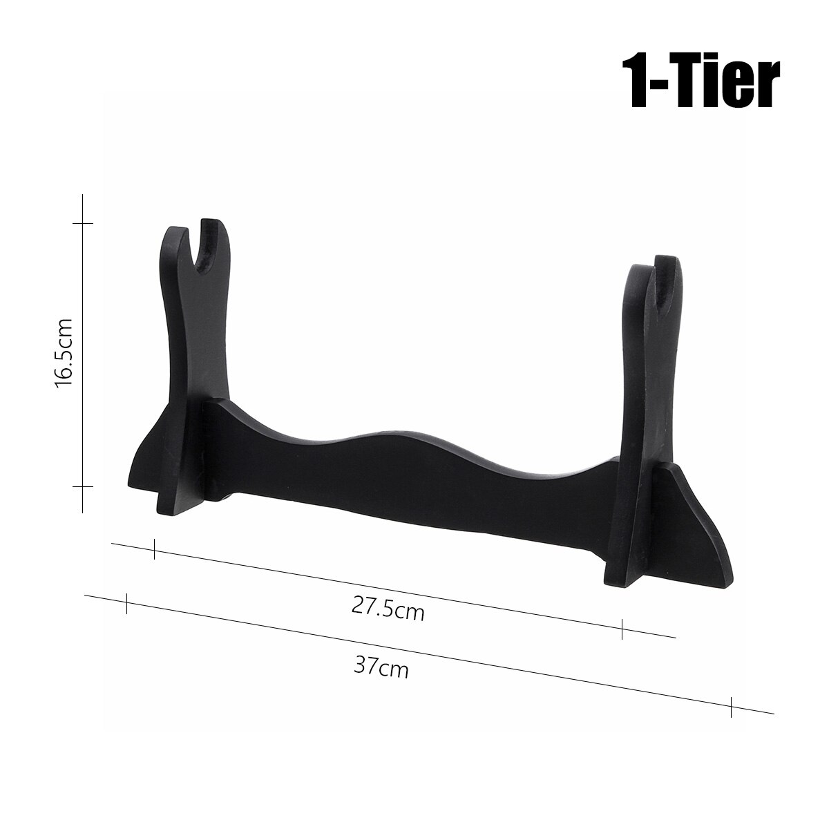 Wall-mounted 1/2/3/4-Tier Samurai Sword Holder Wakizashi Katana Holder Stand Hanger Bracket Rack Display Home Decor Decoration: 1 Tier