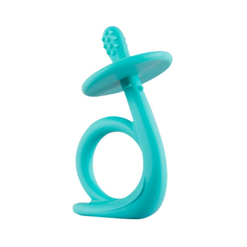 Baby molars stick children bite Lok gum baby molars toys maternal and infant supplies: green