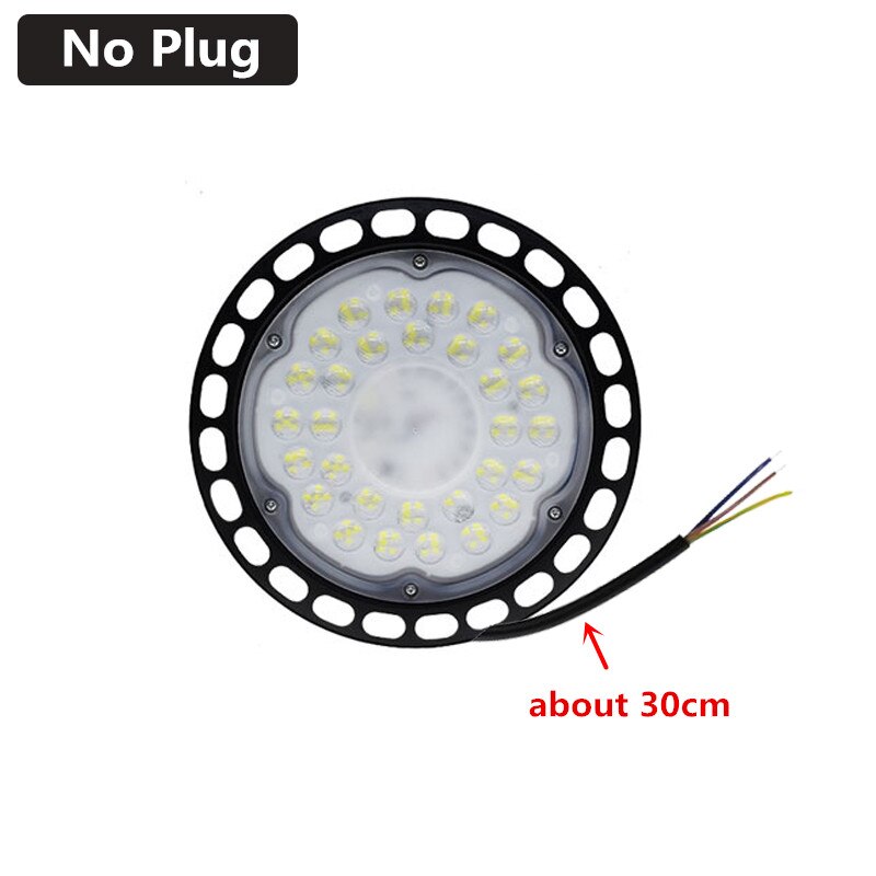 220V Led High Bay Licht Wasserdichte IP65 100W 150W 200W Garage Lager Stadion Markt Industrielle Werkstatt UFO Lampe