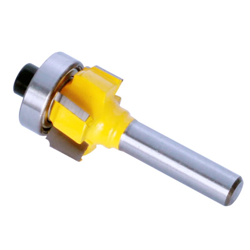 CHWJW – fraise à bois de , tige de 8mm, 1 pièce, R1mm R1.5mm R2mm, lame de coupe, 4 dents, mèche de toupie à bois