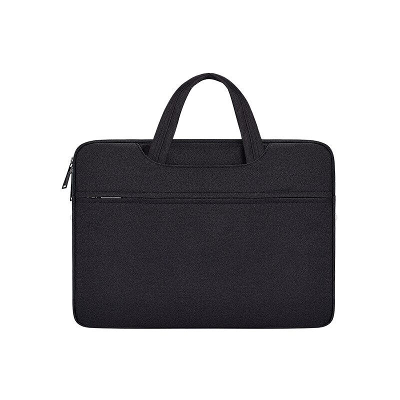 Laptop Bag for Macbook Air Notebook Case 13/14/15 inch Laptop Sleeve Computer Handbag Briefcase Carry Bag for DELL HP Xiaomi: Black / 15.6 inch