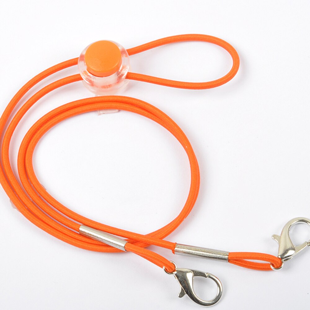 Cordón ajustable para mascarilla facial, soporte cómodo, antipérdida, para colgar en el cuello