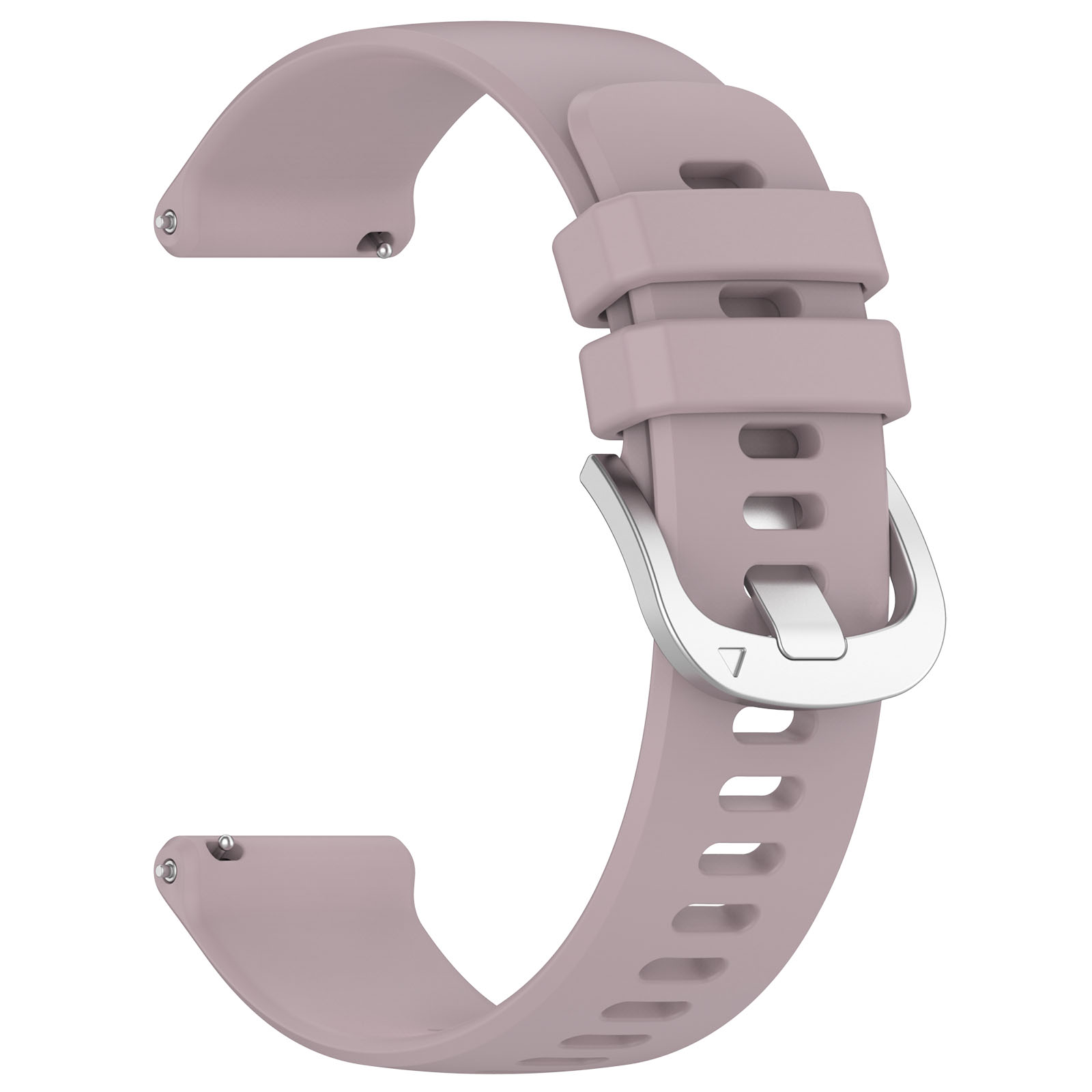Cinturino 18 Mm In Silicone Per Garmin Venu 2S, Vivoactive 4S, Vivomove 3S - Grigio
