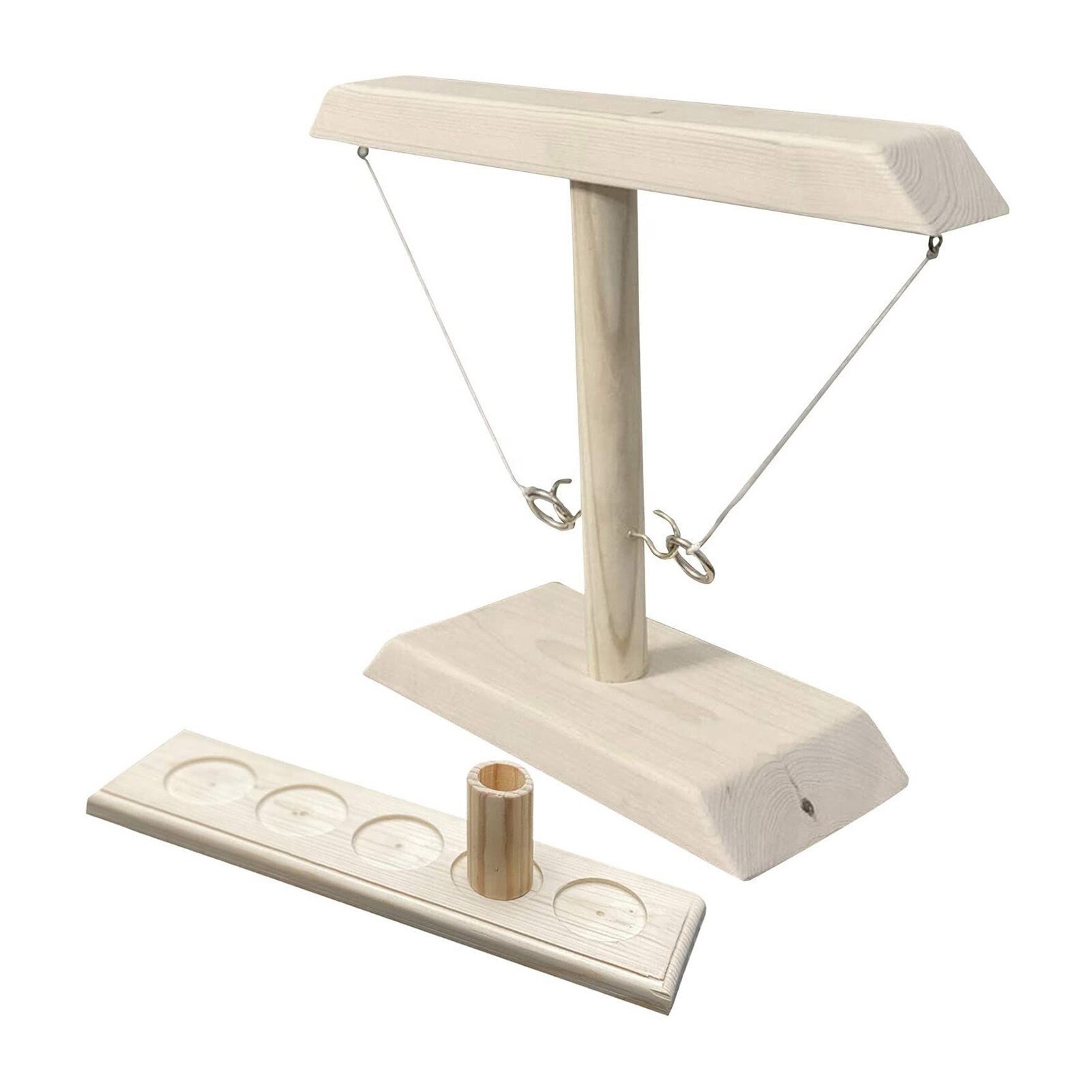 40cm Wooden Ring Throwing Bimini Game Bar Home Desktop Throwing Ring Hook Ring Game