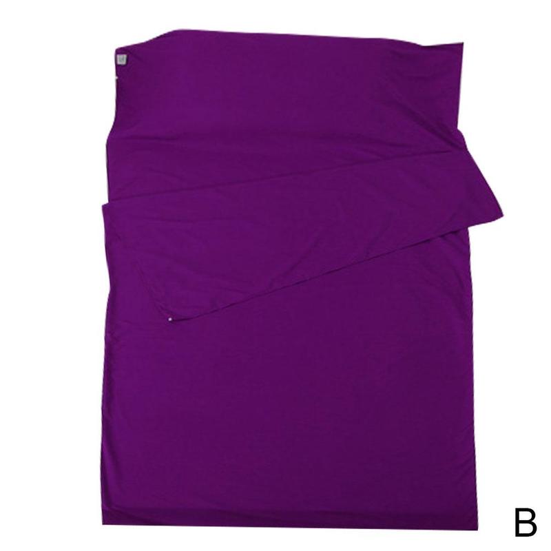 Ultra Light Sleeping Bag Double Stitches Portable Outdoor 75 Hotel * Sheet Travel Hiking Light Mattress 210cm Camping Q6F0: B