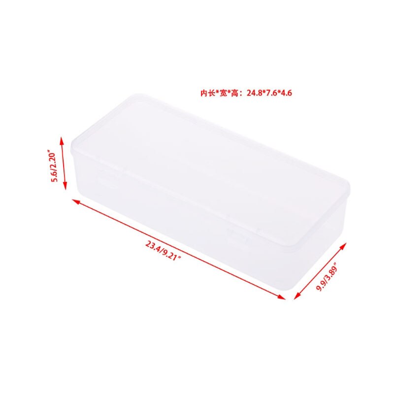 Transparent plastic box Storage Collections Product packaging box dressing case Case G03: 16