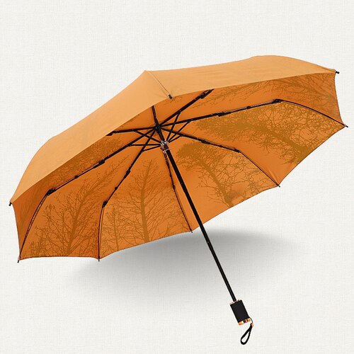 Automatische Sonnenschirm Uv Schutz Traditionellen Holz Griff Regenschirm Malerei Stoff Sonnenschirm Paraguas Frauen Regenschirm AB50UB: Style8