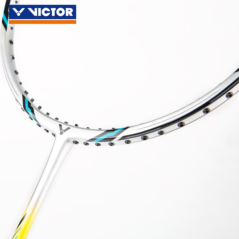 Ægte victor tk -100 badmintonketchere carbon badminton sportsketsjer sport single ketcher raquete de badminton