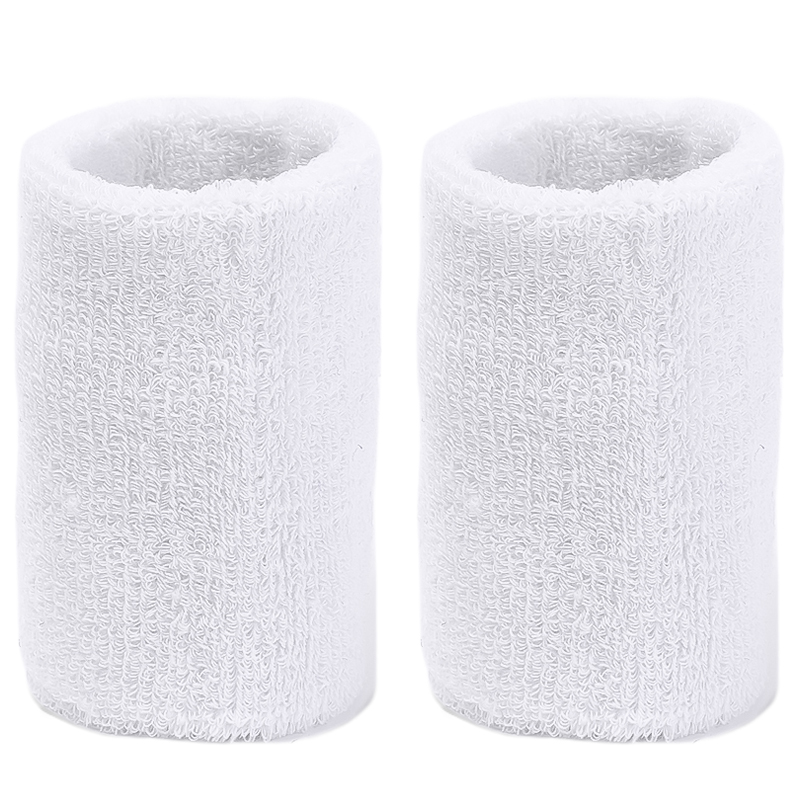 Bandeau de Poignet en Coton Anti-Humidité, Support de Poignet, Absorbant, Évaccorporelle, 202 létique, Tennis, Basket-Ball, Gym, 1/2 Pièces: Bourgogne