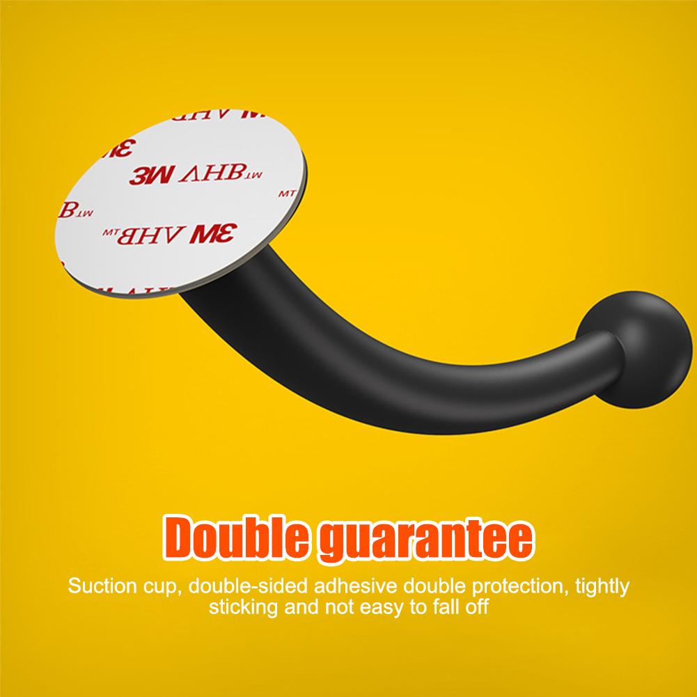 Casque de moto silicone ventouse tentacules accessoires décoratifs antenne ventouse abeille escargot tentacules cornes