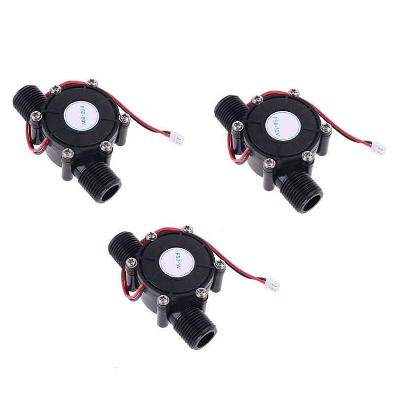 DC Water Turbine Generator Water 80V/5V/12V Micro-Hydro Multi-purpose Easy Installation Water Charging Tool D28 21
