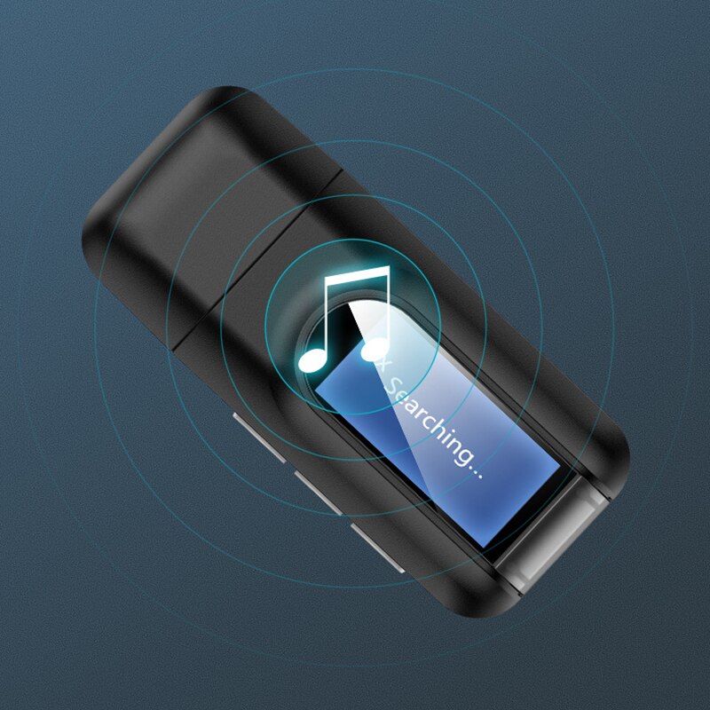 USB Wireless 2 in 1 Bluetooth 5.0 Receiver Transmitter HIFI Sound Adapter for Speaker Computer TV Conversion Wireless Headset