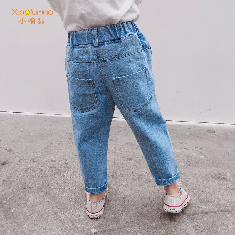 Bébé garçon jean pantalon jean enfants fille 8 12 ans jean avec trous points grafitti jean denim short taille haute pour enfants enfants