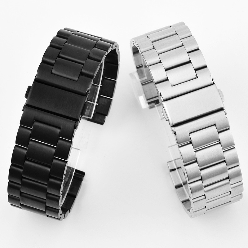Urrem til samsung gear  s3 frontier klassisk urrem rustfrit stål urrem ur 46mm tilbehør 16 18 20 22 24mm