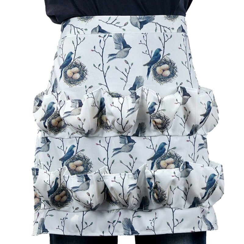 Multi-kieszeń kuchnia gospodarstwo rolne jajka zbieranie zbierania gospodarstwa fartuch domu kaczka gęsie jajo fartuch jaja żniwa fartuchy robocze: 7HH1403743-8