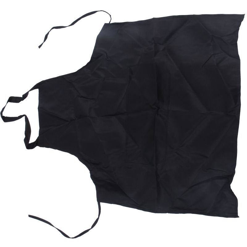 12 pakke hagesmæk forklæde - unisex sort forklæde bulk med 2 rummelige lommer kan maskinvaskes til køkken crafting bbq tegning