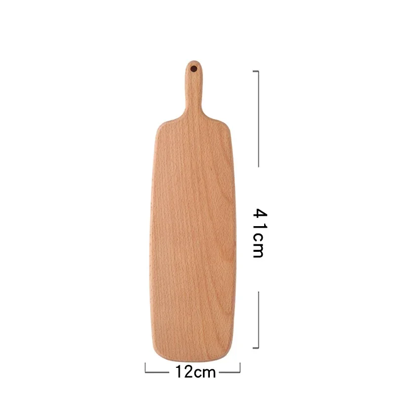Küchen Holz Hack klötze Buche Walnuss Schneide brett Pizza Brot Obst Sushi Tablett hängen rutsch feste Küchengeräte: green