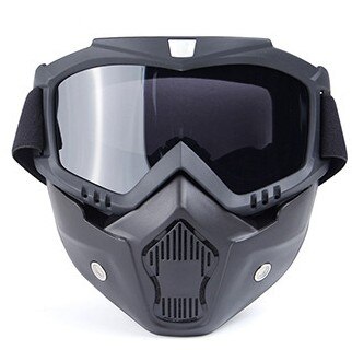 Snøskibriller snøscooterbriller skimaske snowboardbriller vindtette motocrosssolbriller utendørs  uv400 sykkelbriller: Grå
