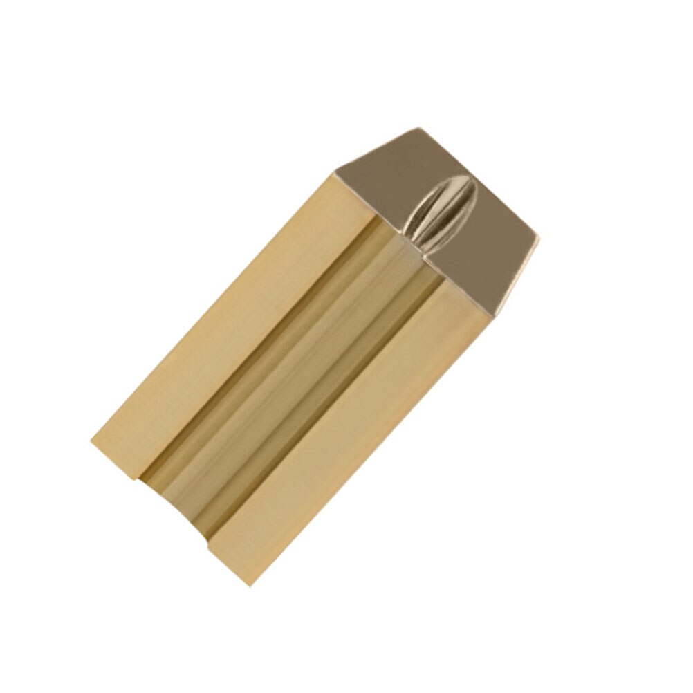 1Pc Pencils Sharpener Four Sides Pencils Sharpener Golden: Default Title