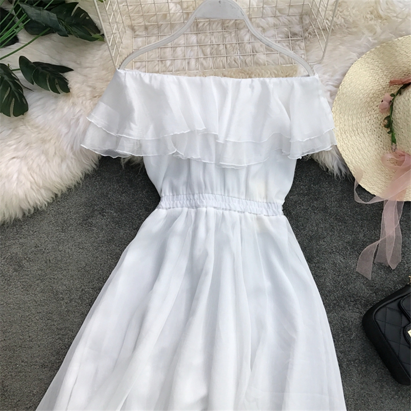 Wit Strand Rok Seaside Jurk