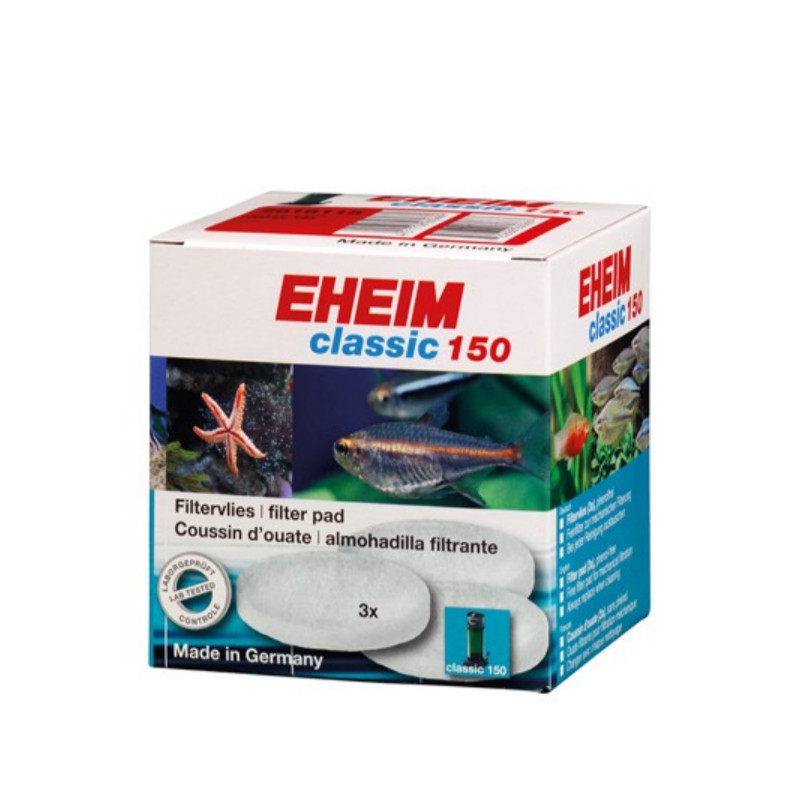 EHEIM Classic 2211/2213/2215/217 Fein- und Grobschaumstoff-Filterpad für mechanische und biologische Filtration: WHITE
