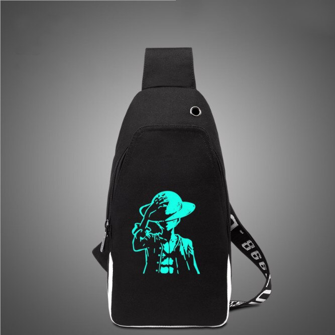 Lichtgevende oxford schoudertassen voor vrouwen messenger bags USB Opladen Crossbody mannen casual sling borst bag waterdichte reistas