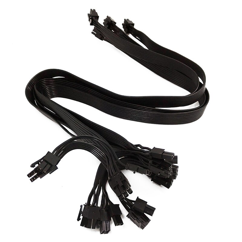 PCIe 8pin To 2 Ports 6+2Pin Power Supply Cable For FOCUS PLUS Platinum PX Series