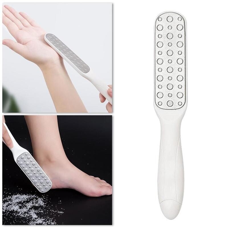 Rvs Voet Bestand Professionele Dubbele Side Voet Bestand Rasp Hak Rasp Harde Dode Huid Eelt Remover Voet Rasp