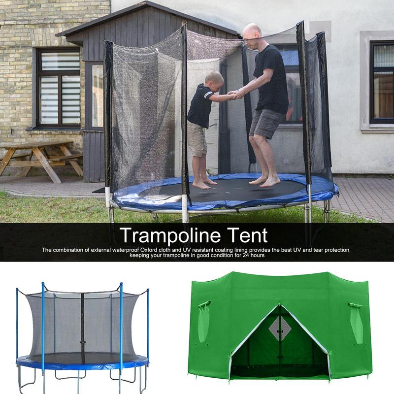 Osłona przeciwsłoneczna na trampolinę Osłona anty-UV Uniwersalny 6 stóp 8 stóp 10 stóp 12 stóp 14 stóp Ochrona przed słońcem Namiot z baldachimem na trampolinę na zewnątrz