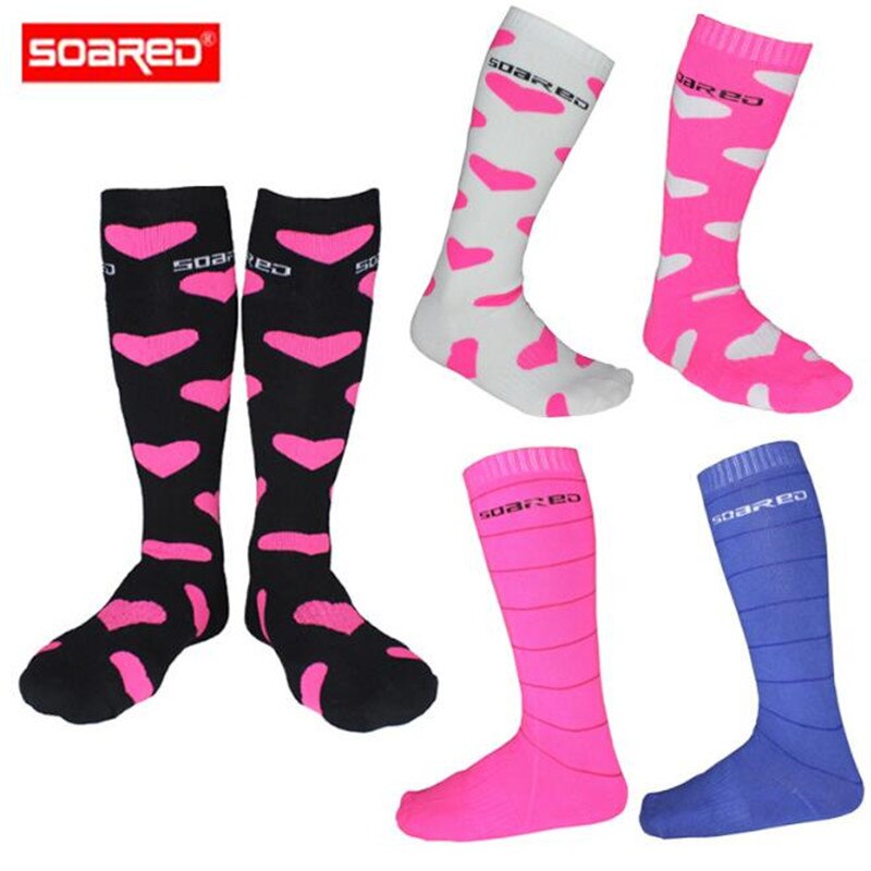 Steeg Winter Warmer Sokken Outdoor Sport Ski Sokken Vrouwen Katoen Snowboard Winter Fietsen Sokken Beenwarmers Knie Sokken