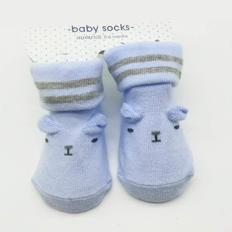 Best Cute Toddler Newborn Baby Comfortable Socks Boy Girl Soft Sole Anti-slip Socks Infant 0-6M